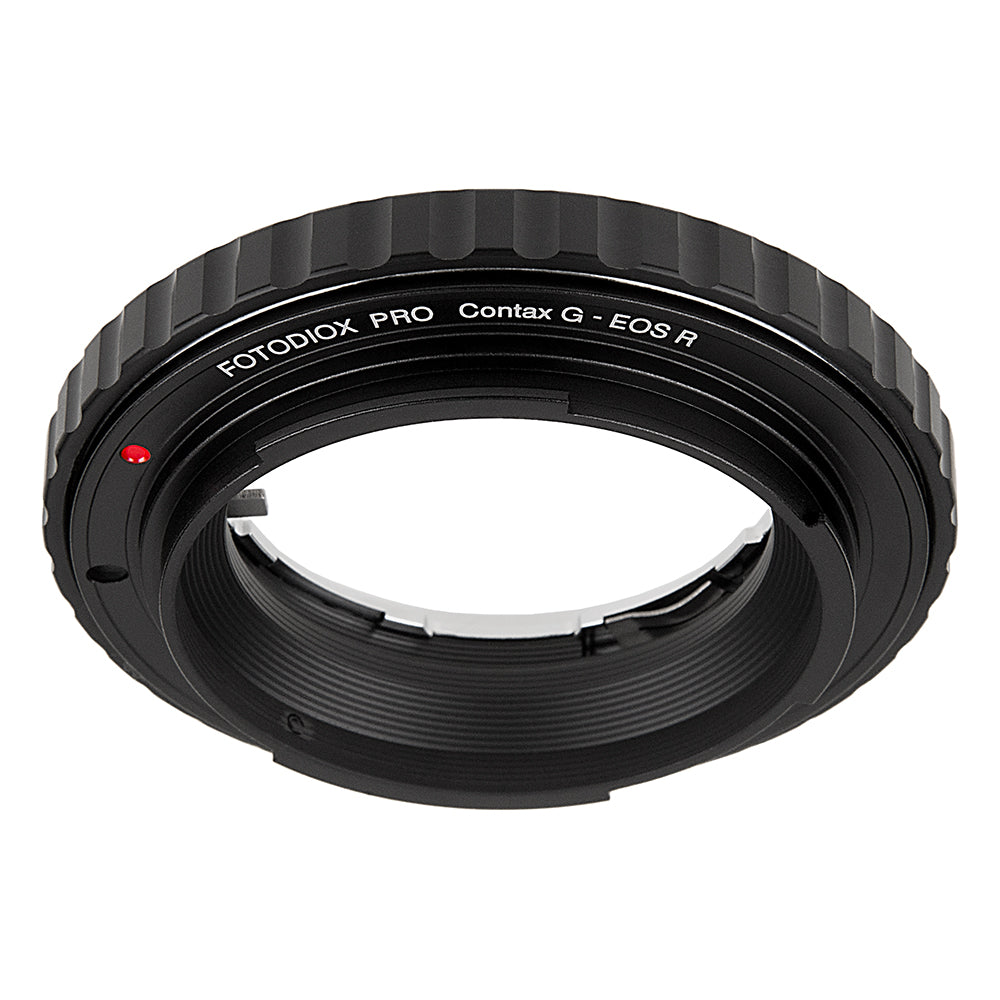 Fotodiox Pro Lens Mount Adapter Compatible with Select Contax G SLR Lenses to Canon RF (EOS-R) Mount Mirrorless Camera Bodies with Built-in Focus Control Dial