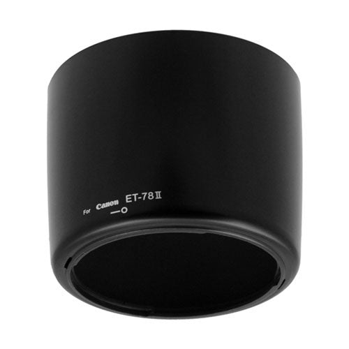 Fotodiox Lens Hood Replacement for ET-78II - Compatible with Canon EOS EF 135mm f/2L & EF 180mm f/3.5L Macro Lens