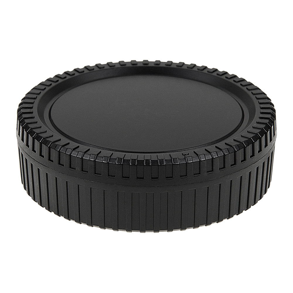Fotodiox Camera Body & Rear Lens Cap Set for All Fujifilm G-Mount GFX Compatible Cameras & Lenses - Black