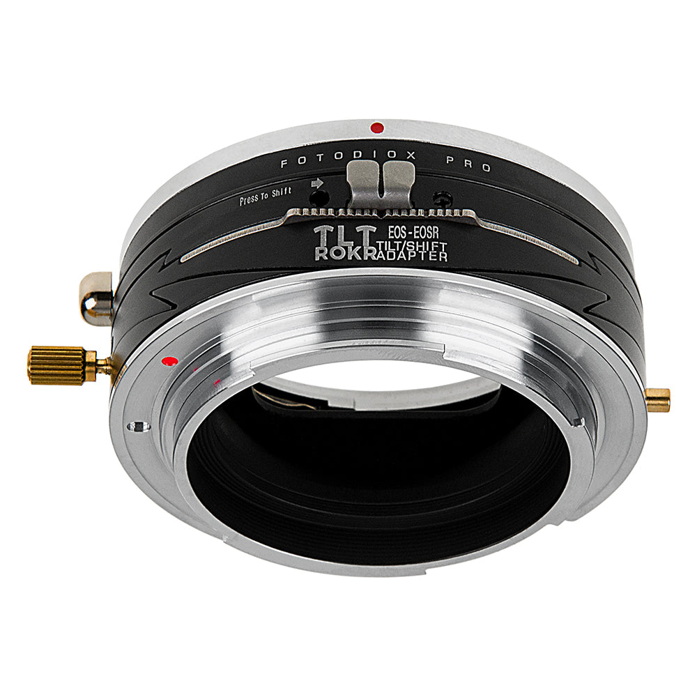 Fotodiox Pro TLT ROKR - Tilt / Shift Lens Mount Adapter Compatible with Canon EOS (EF) D/SLR Lenses to Canon RF Mount Mirrorless Camera Body