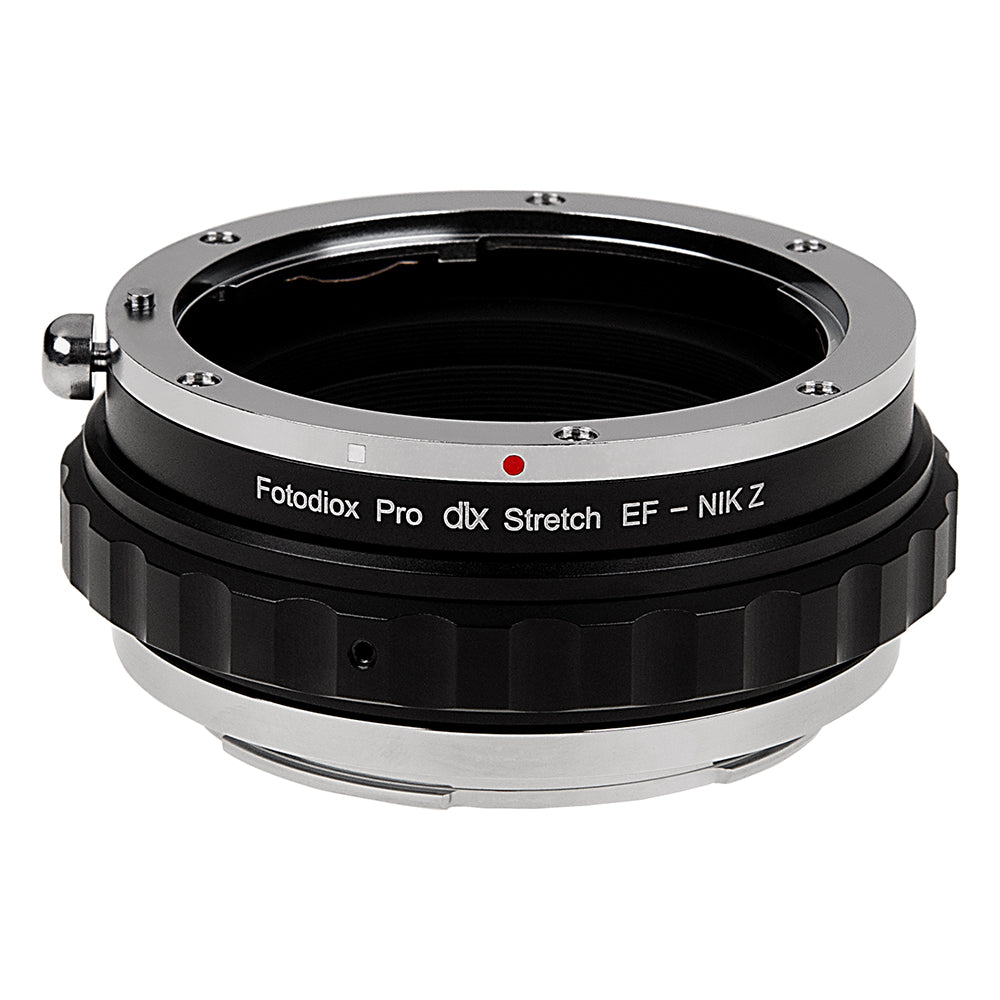 Fotodiox DLX Stretch Lens Adapter - Compatible with Canon EOS (EF / EF-S) D/SLR Lens to Nikon Z-Mount Mirrorless Cameras with Macro Focusing Helicoid and Magnetic Drop-In Filters