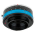 Fotodiox Pro Lens Mount Adapter - Canon EOS (EF Only) D/SLR Lenses to Sony E-Mount Mirrorless Cameras with Built-In Clicked Iris