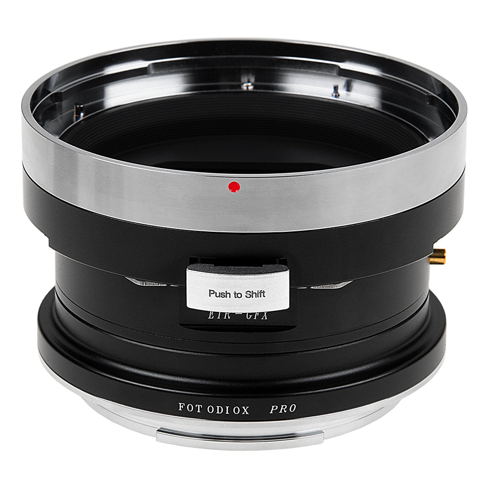 Fotodiox Pro Lens Mount Shift Adapter - Compatible With Bronica ETR Mount Lens to Fujifilm G-Mount (GFX) Mirrorless Camera Body