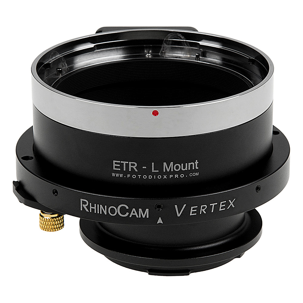 RhinoCam Vertex Rotating Stitching Adapter, Compatible with Bronica ETR Mount SLR Lens to L-Mount Alliance Mirrorless Cameras