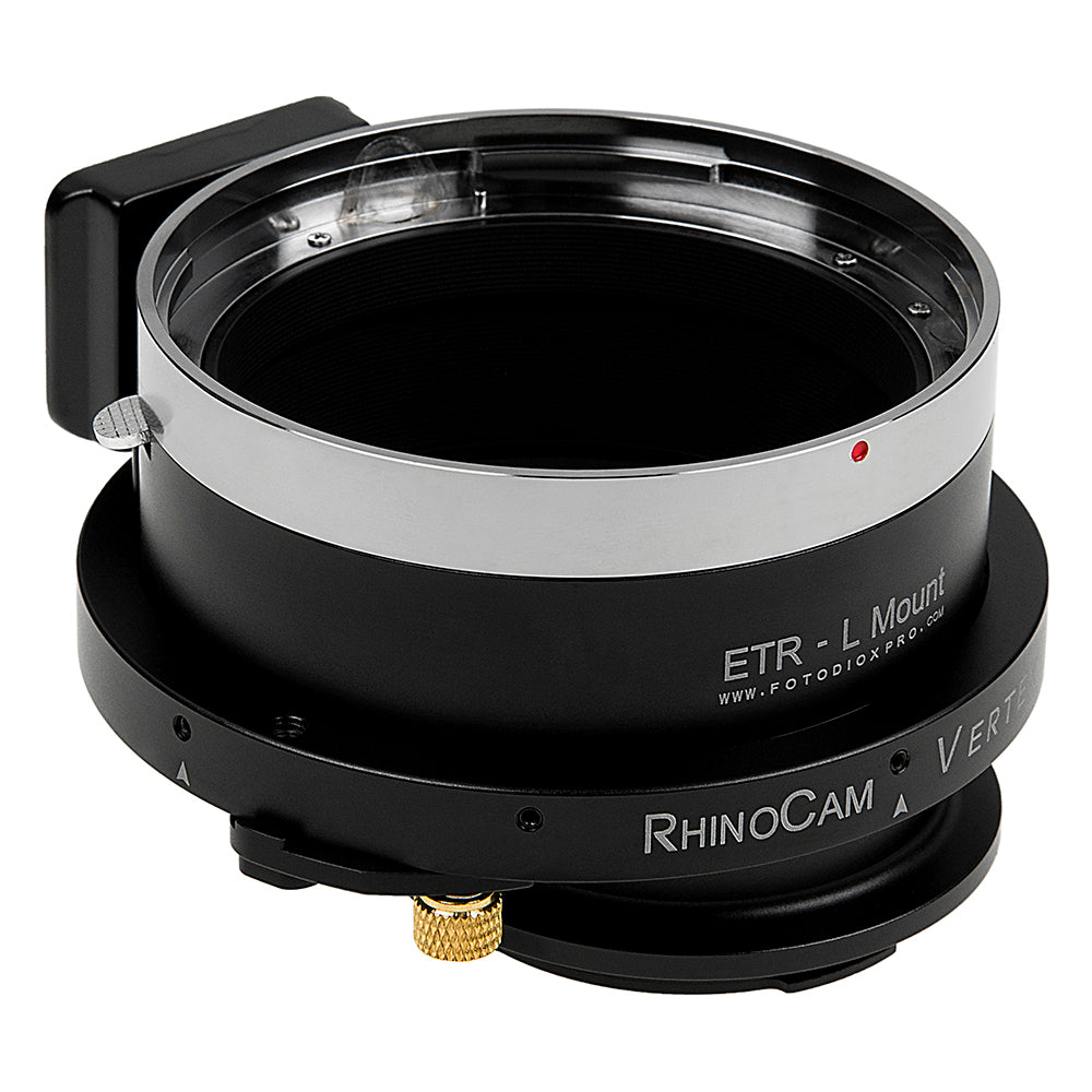 RhinoCam Vertex Rotating Stitching Adapter, Compatible with Bronica ETR Mount SLR Lens to L-Mount Alliance Mirrorless Cameras
