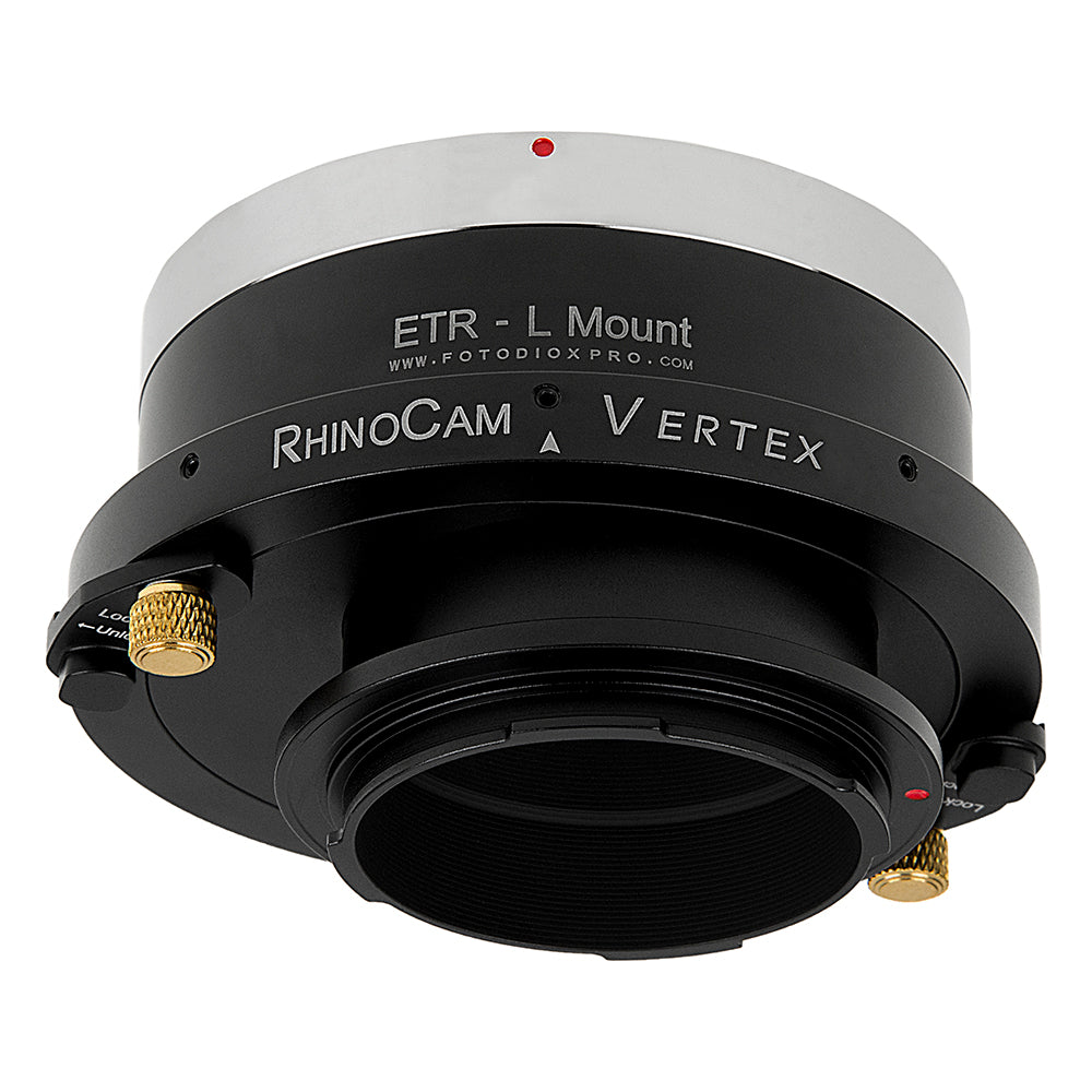RhinoCam Vertex Rotating Stitching Adapter, Compatible with Bronica ETR Mount SLR Lens to L-Mount Alliance Mirrorless Cameras