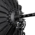 Fotodiox DLX Parabolic Focusing Softbox w/ Elinchrom Speedring - Focusable & Quick Collapsible Softbox / Silver Reflective Umbrella Interior w/ Double Diffusion Panels & Grid