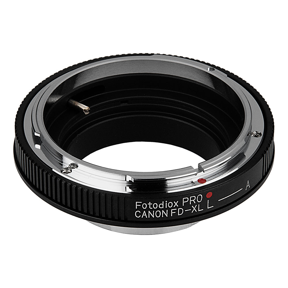 Fotodiox Pro Lens Mount Adapter Compatible with Canon FD, FL, New FD Lens to Canon XL Mount Video Camera. XL-1, XL-1s, XL-2, XL-H1 HDV Camcorder