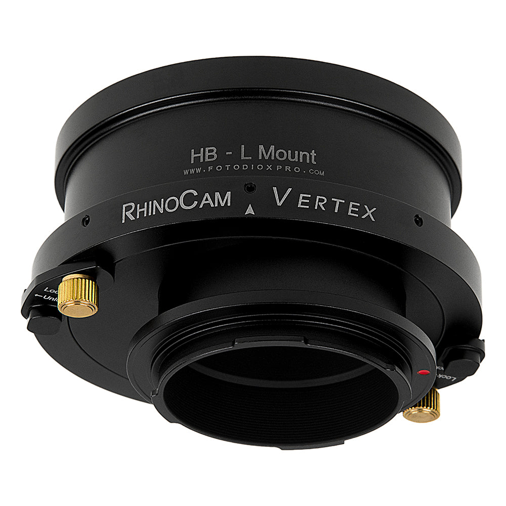 RhinoCam Vertex Rotating Stitching Adapter, Compatible with Hasselblad V-Mount SLR Lens to L-Mount Alliance Mirrorless Cameras