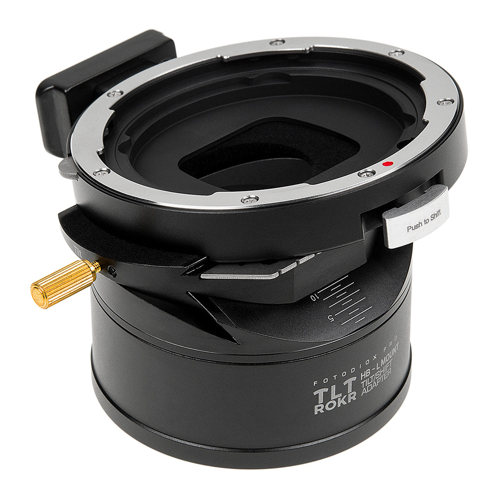 Fotodiox Pro TLT ROKR - Tilt / Shift Lens Mount Adapter Compatible with Hasselblad V-Mount SLR Lenses to fit L-Mount Alliance Mirrorless Cameras