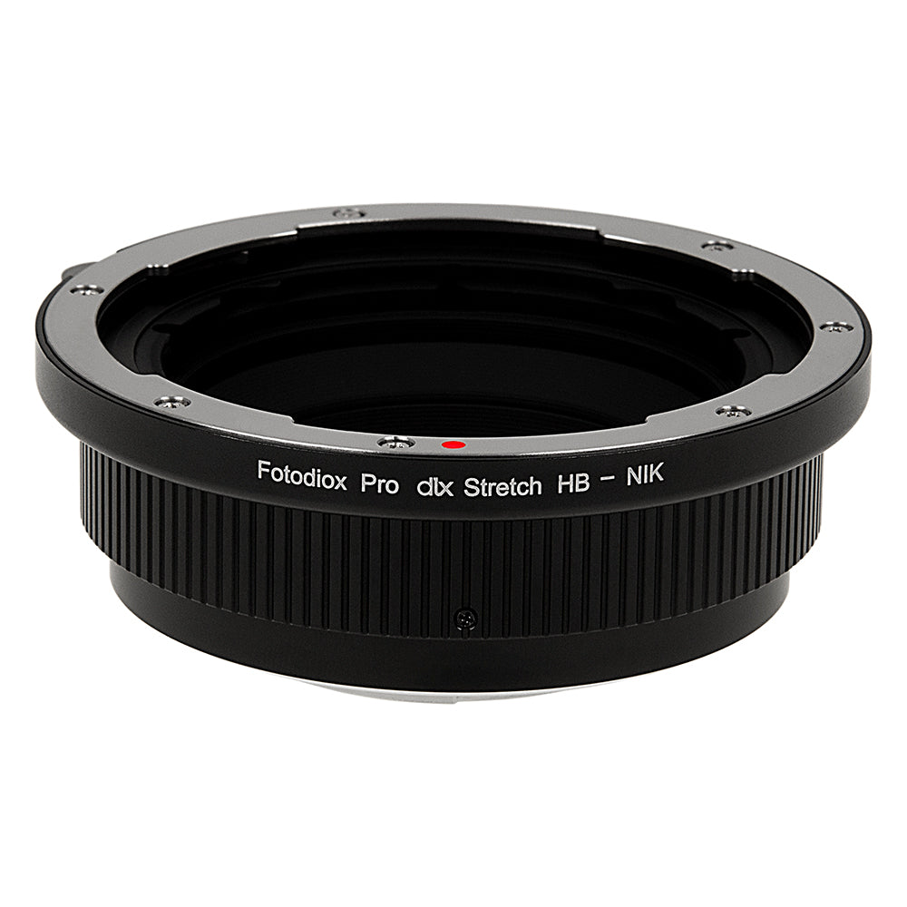 Fotodiox DLX Stretch Lens Adapter - Compatible with Hasselblad V-Mount SLR Lens to Nikon F Mount D/SLR Cameras with Macro Focusing Helicoid and Magnetic Drop-In Filters