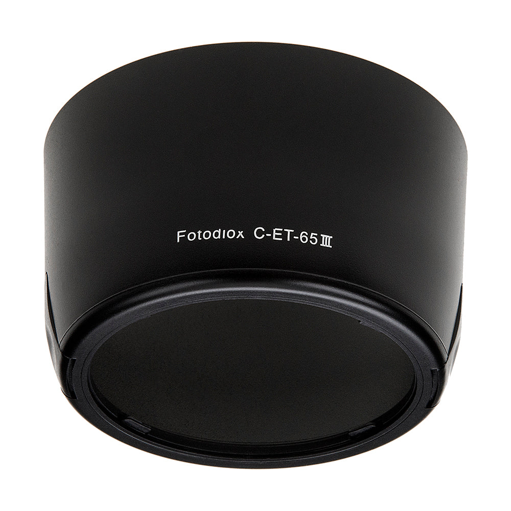 Fotodiox Lens Hood Replacement for ET-65III - Compatible with Canon EOS EF 85mm f/1.8 USM, EF 100mm f/2.0 USM, EF 135mm f/2.8 & EF 100-300mm f/4.5-5.6 USM Lenses