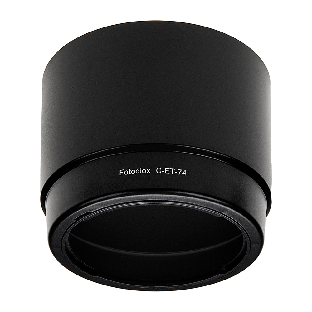 Fotodiox Lens Hood Replacement for ET-74 - Compatible with Canon EOS EF 70-200mm f/4.0L Lens