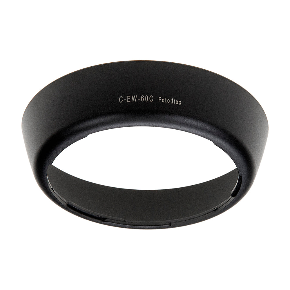 Fotodiox Lens Hood Replacement for EW-60C - Compatible with Canon EOS EF 28-80mm f/3.5-5.6 II, EF 28-90mm f/4-5.6 III, EF-S 18-55mm f/3.5-5.6 I, IS II, USM Lenses
