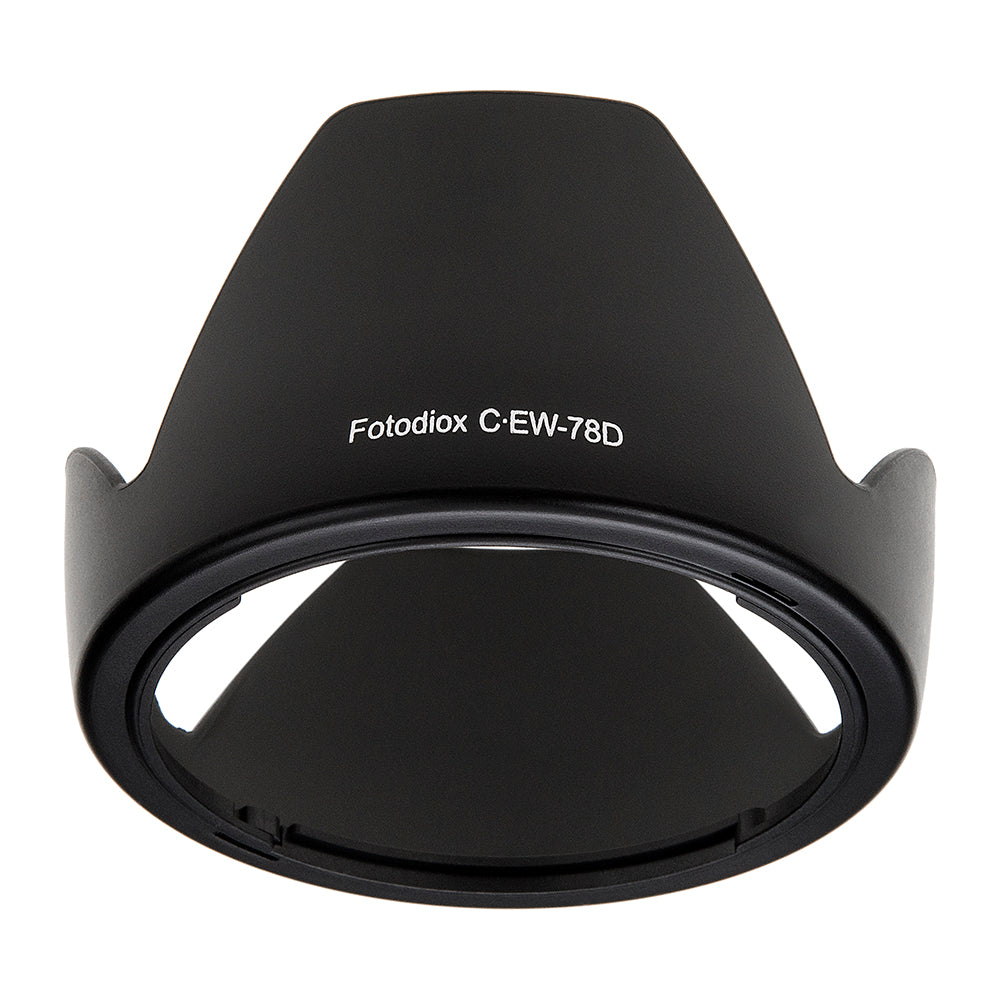 Fotodiox Lens Hood Replacement for EW-78D - Compatible with Canon EOS EF 28-200mm f/3.5-5.6 USM & EF-S 18-200mm f/3.5-5.6 IS Lens