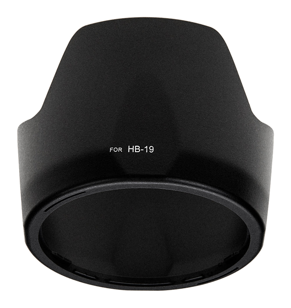 Fotodiox Lens Hood Replacement for HB-19 - Compatible with Nikon AF-S 28-70mm f/2.8 D ED IF Lens