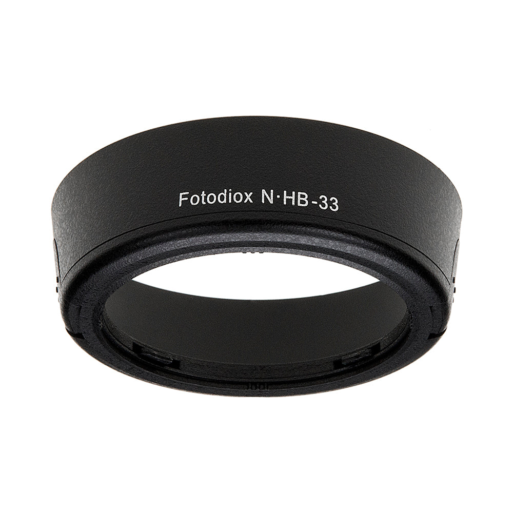 Fotodiox Lens Hood Replacement for HB-33 - Compatible with Nikon AF-S 18-55mm f/3.5-5.6G ED Lens