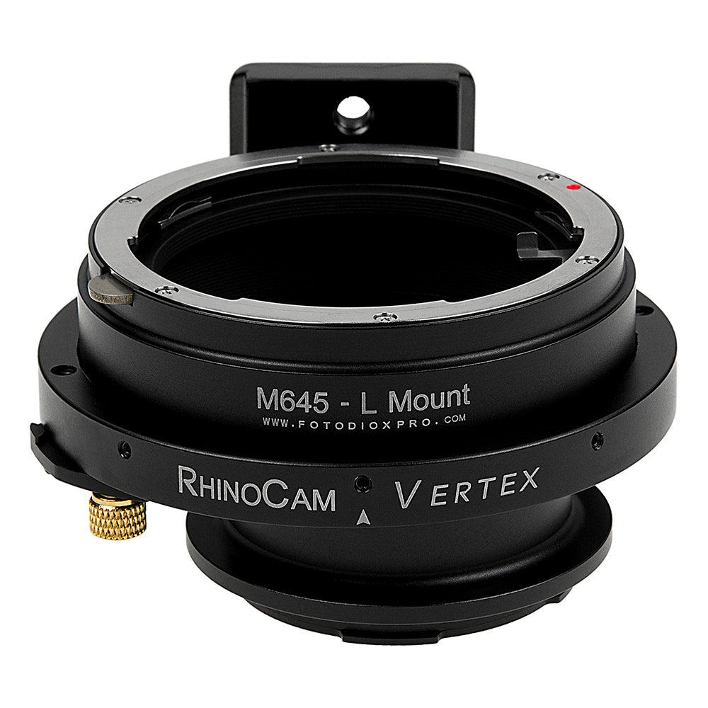 RhinoCam Vertex Rotating Stitching Adapter, Compatible with Mamiya 645 (M645) Mount Lens to L-Mount Alliance Mirrorless Cameras