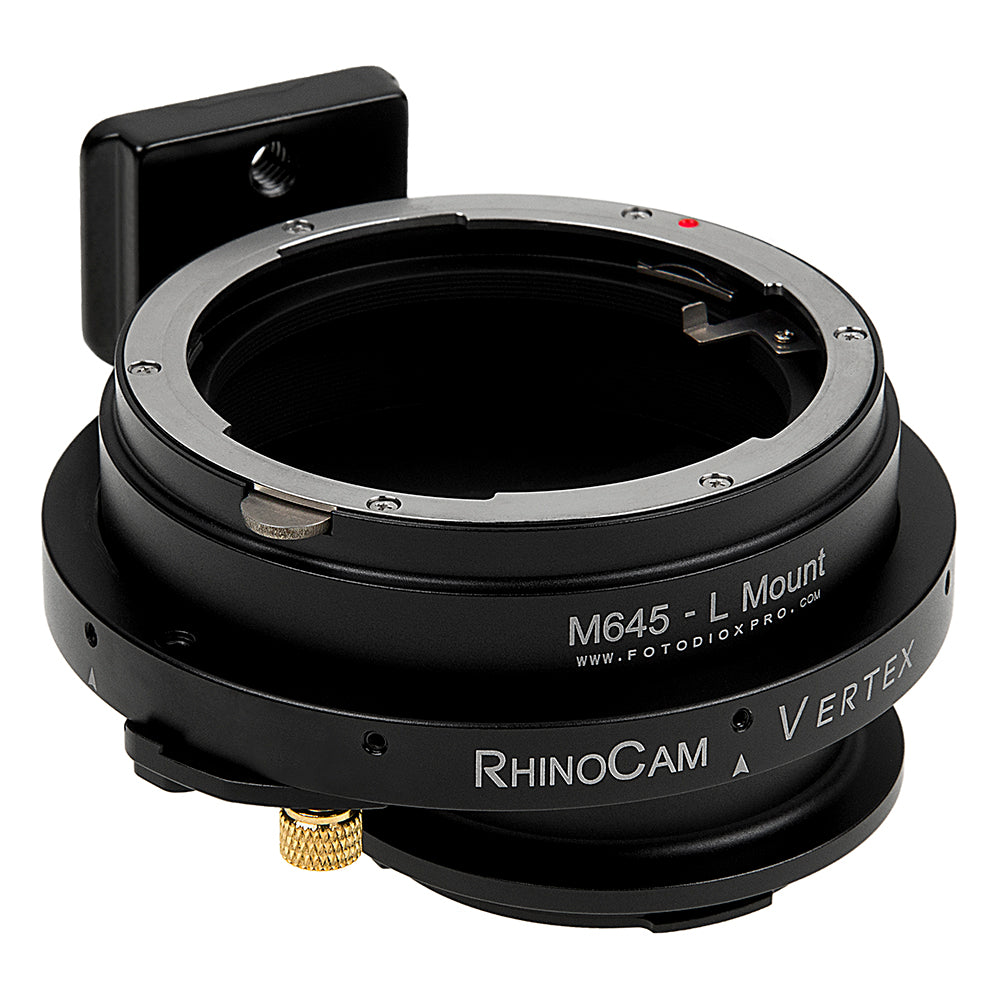 RhinoCam Vertex Rotating Stitching Adapter, Compatible with Mamiya 645 (M645) Mount Lens to L-Mount Alliance Mirrorless Cameras