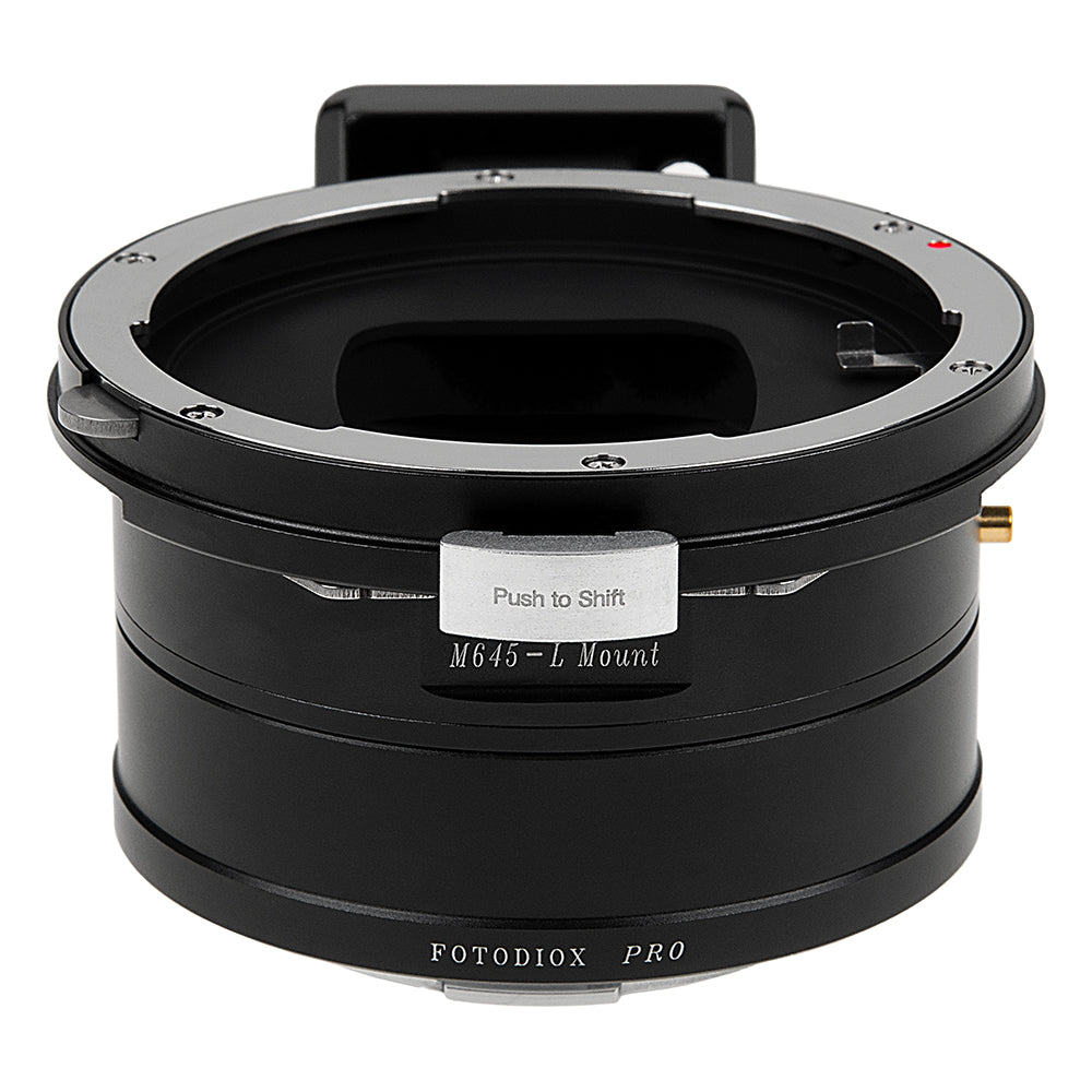 Fotodiox Pro Lens Mount Shift Adapter - Compatible With Mamiya 645 (M645) Mount Lens to L-Mount Alliance Mirrorless Camera Body