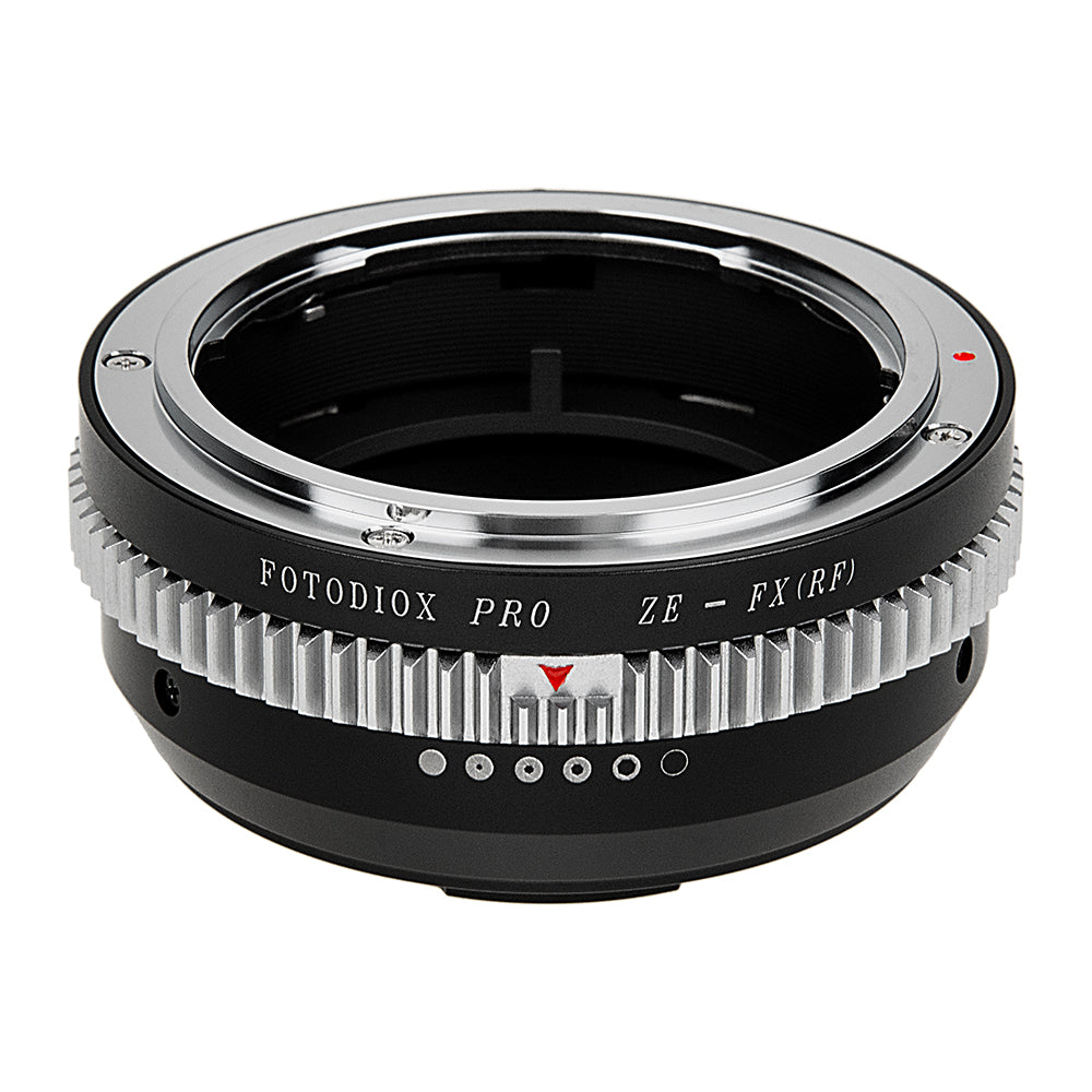 Fotodiox Pro Lens Mount Adapter - Mamiya 35mm (ZE) SLR Lens to Fujifilm Fuji X-Series Mirrorless Camera Body