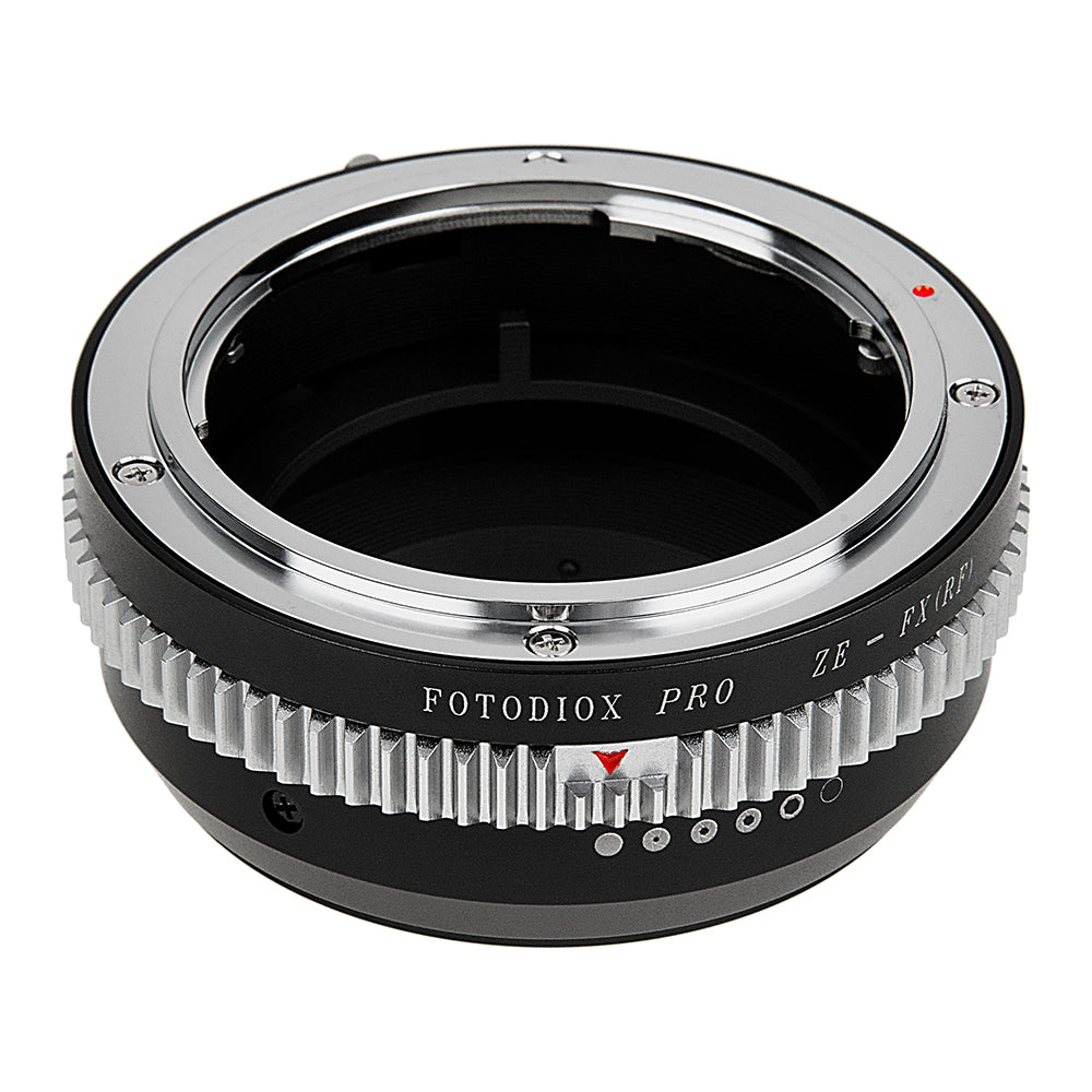 Fotodiox Pro Lens Mount Adapter - Mamiya 35mm (ZE) SLR Lens to Fujifilm Fuji X-Series Mirrorless Camera Body
