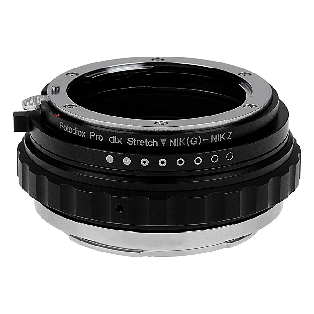 Fotodiox DLX Stretch Lens Adapter - Compatible with Nikon F Mount D/SLR Cameras Mount G-Type D/SLR Lens to Nikon Z-Mount Mirrorless Cameras with Macro Focusing Helicoid and Magnetic Drop-In Filters