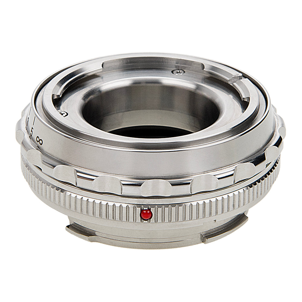 Fotodiox Pro Lens Adapter with Leica 6-Bit M-Coding & Focus Dial - Compatible with Voigtländer Nokton & Ultron 50mm Lenses to Leica M Mount Rangefinder Cameras