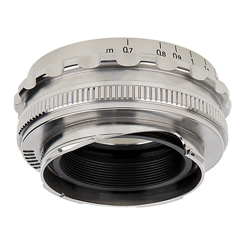 Fotodiox Pro Lens Adapter with Leica 6-Bit M-Coding & Focus Dial - Compatible with Voigtländer Nokton & Ultron 50mm Lenses to Leica M Mount Rangefinder Cameras