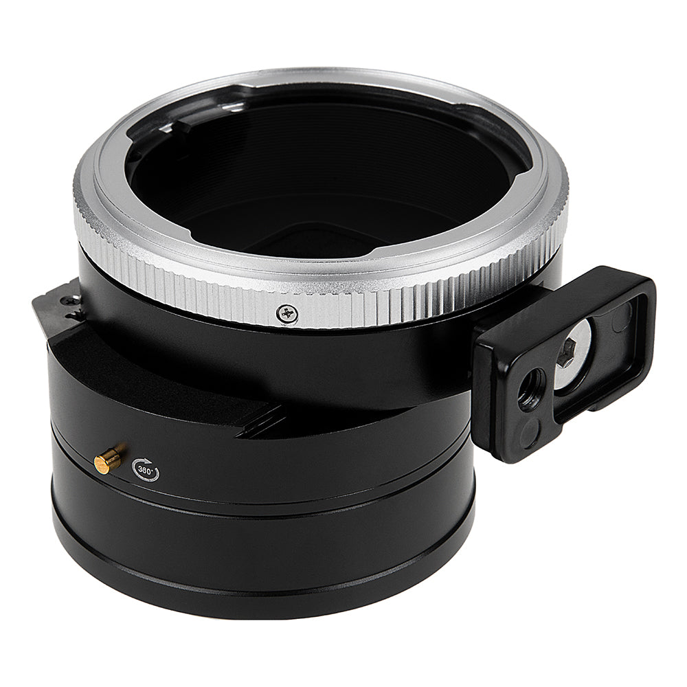 Fotodiox Pro Lens Mount Shift Adapter - Compatible With Pentacon 6 (Kiev 66) Mount Lens to Canon RF Mount Mirrorless Camera Body