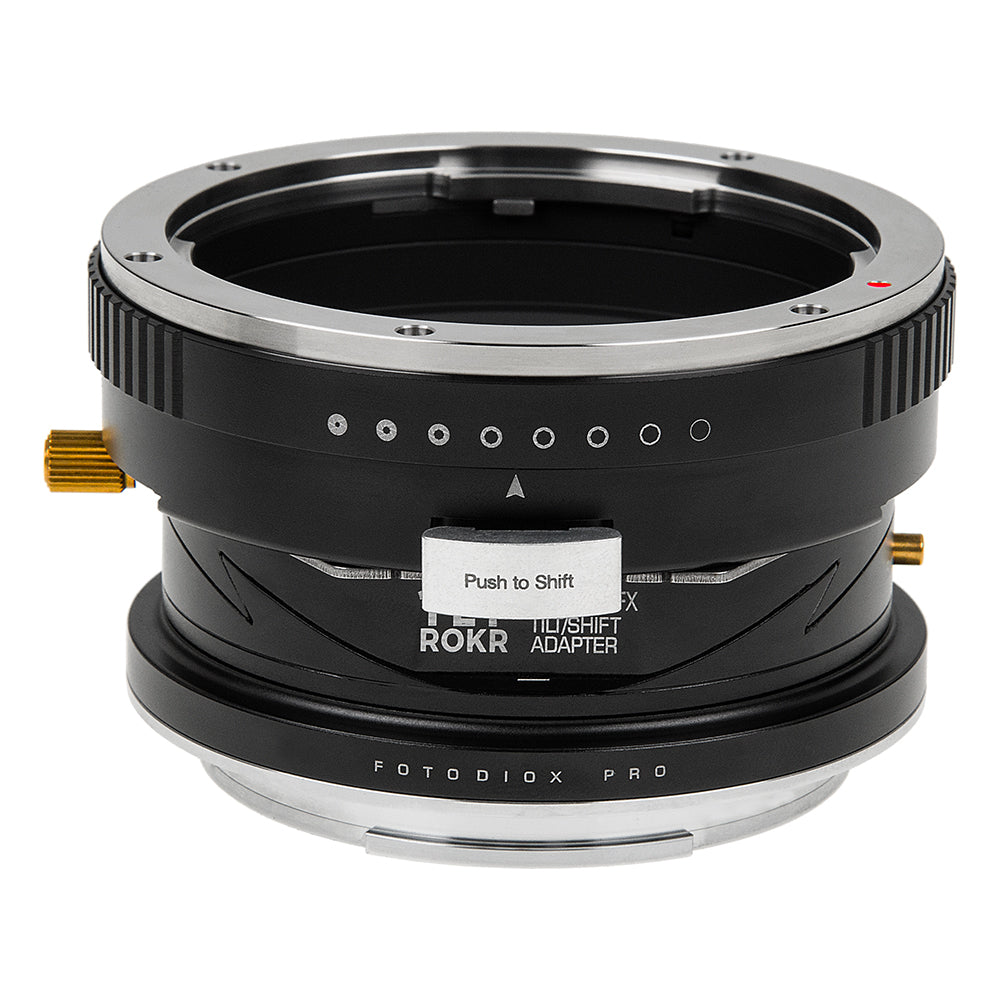 Fotodiox Pro TLT ROKR - Tilt / Shift Lens Mount Adapter Compatible with Pentax 645 (P645) Mount D FA & DA Auto Focus Lenses to fit Fujifilm G-Mount (GFX) Mirrorless Camera Body