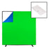 Complete Portable Background Kit with Blue/Green Cover + Bonus Diffusion Cover (Fotodiox Website Exclusive Bundle)