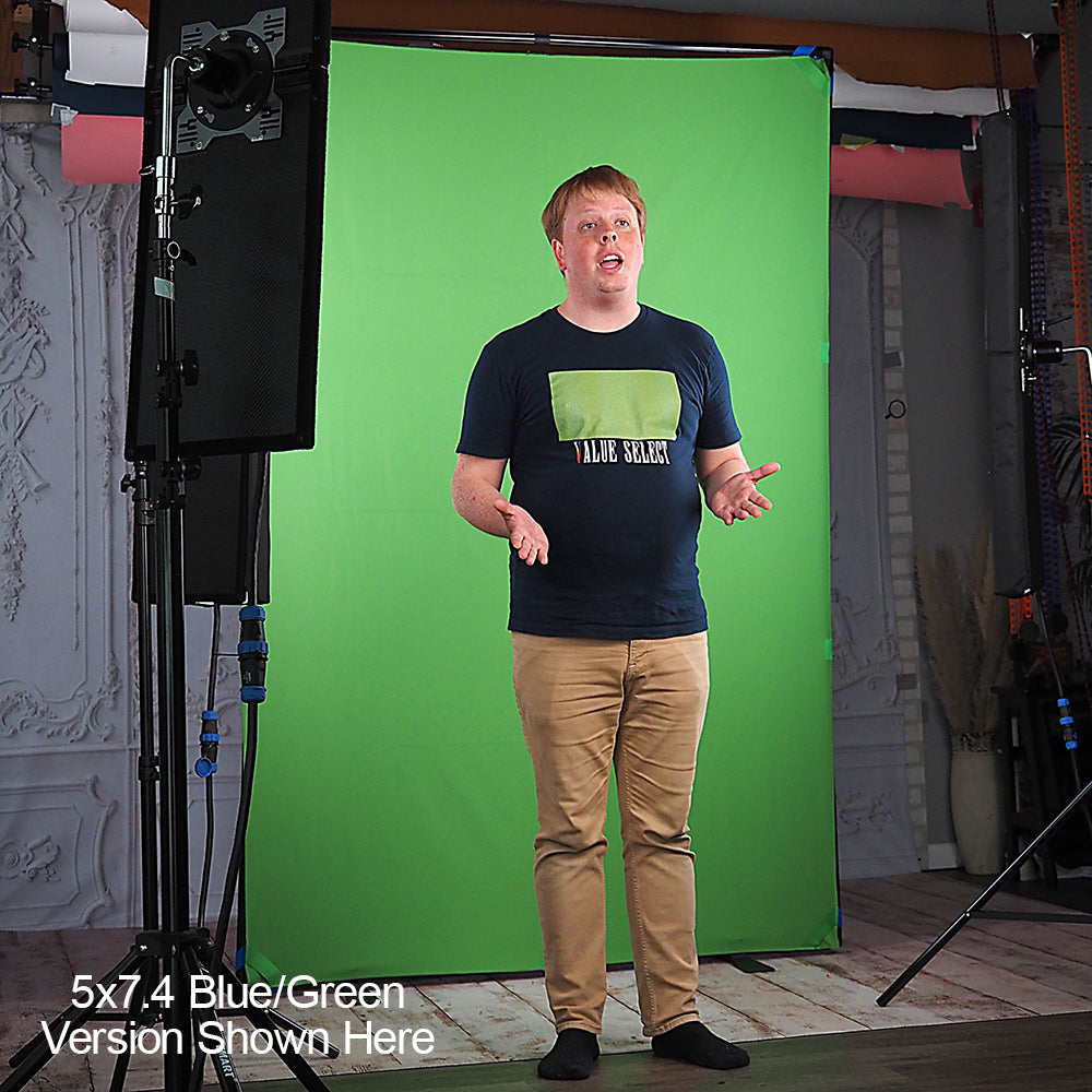 Complete Portable Background Kit with Diffuser Cover + Bonus Green/Blue Cover (Fotodiox Website Exclusive Bundle)