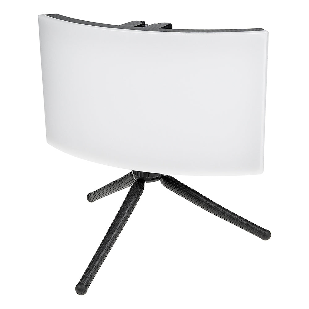 Radius Go 1450 - Mini Wide Angle Curved Dual Color Fill Light; 6.75x13in, Bicolor, Dimmable, Diffused Soft Light from Fotodiox