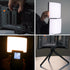 Radius Go 1450 - Mini Wide Angle Curved Dual Color Fill Light; 6.75x13in, Bicolor, Dimmable, Diffused Soft Light from Fotodiox