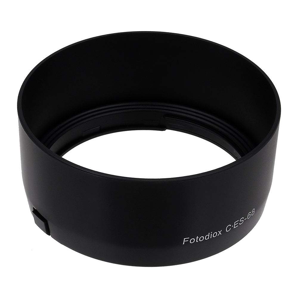 Fotodiox Lens Hood Replacement for ES-68 - Compatible with Canon EOS EF 50mm f/1.4 USM Lens