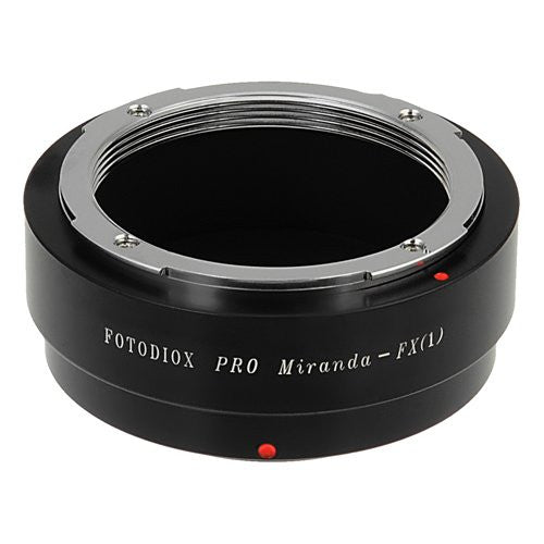 Miranda (MIR) Lens to Fujifilm X-Series (FX) Mount Camera Bodies