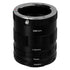 Fotodiox Macro Extension Tube Set for Fujifilm X-Series Mirrorless Cameras for Extreme Close-up Photography