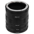 Fotodiox Macro Extension Tube Set for Nikon F Mount SLR Cameras for Extreme Close-up Photography