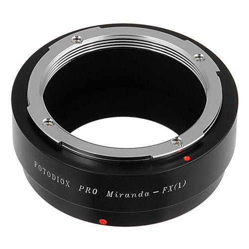 Miranda (MIR) Lens to Fujifilm X-Series (FX) Mount Camera Bodies