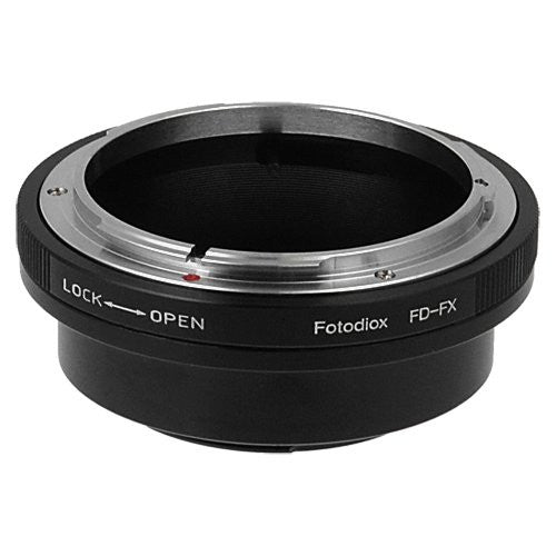 Canon FD SLR lens to Fujifilm X-Series (FX) Mount Camera Bodies