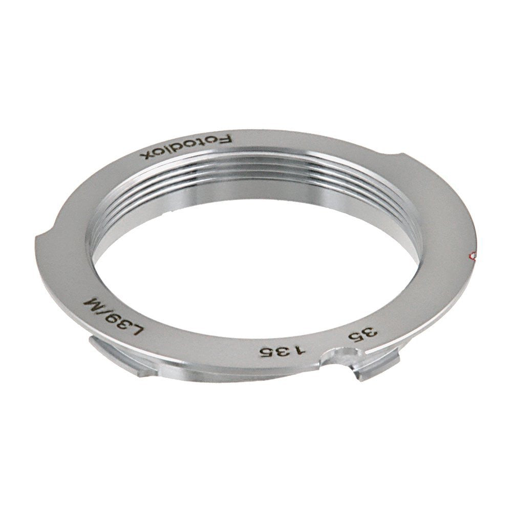 Fotodiox Lens Adapter - Compatible with M39 (1mm Pitch TPI 25.4) Leica Thread Mount Lenses to Leica M Mount Rangefinder Cameras with 35mm/135mm Frame Lines