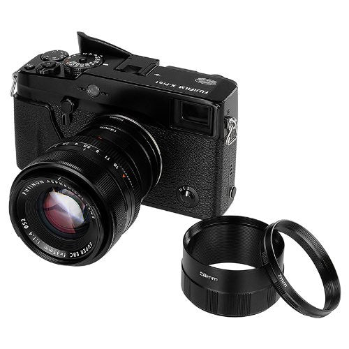 Fotodiox Macro Extension Tube Set for Fujifilm X-Series Mirrorless Cameras for Extreme Close-up Photography