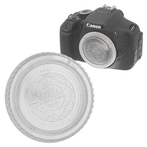 Fotodiox Designer Clear Body Cap for All Canon EOS EF & EF-s Cameras