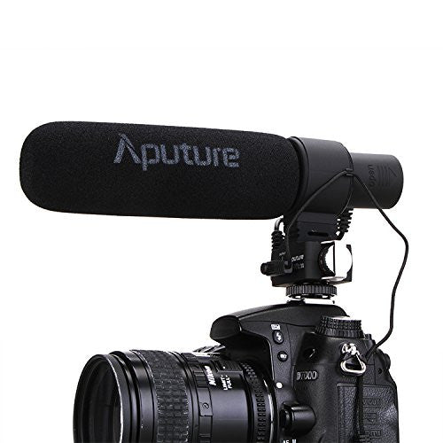 Aputure V-Mic D2 - Sensitivity Adjustable Directional Condenser Shotgun Microphone