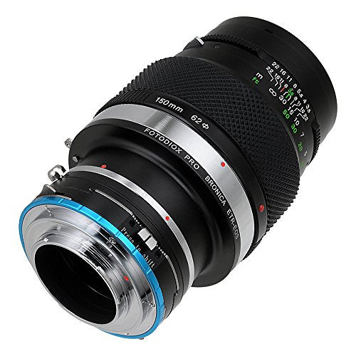 Bronica ETR Mount SLR Lenses to Fujifilm X-Series (FX) Mount Camera Bodies