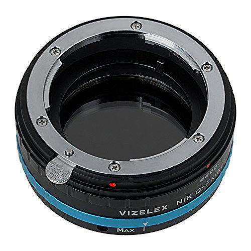 Nikon F-Mount G-type SLR Lens to Fujifilm X-Series (FX) Mount Camera Body Adapter