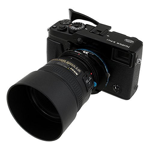 Nikon F-Mount G-type SLR Lens to Fujifilm X-Series (FX) Mount Camera Body Adapter