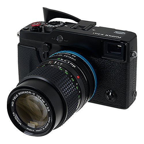 Minolta MD Lens to Fujifilm X-Series (FX) Mount Camera Bodies