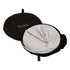 Fotodiox Collapsible 5x7ft Portable Black/White Muslin Background